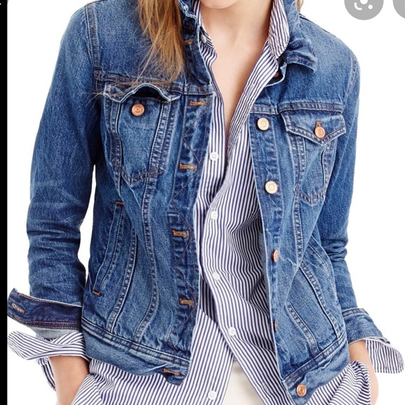 j crew factory denim jacket